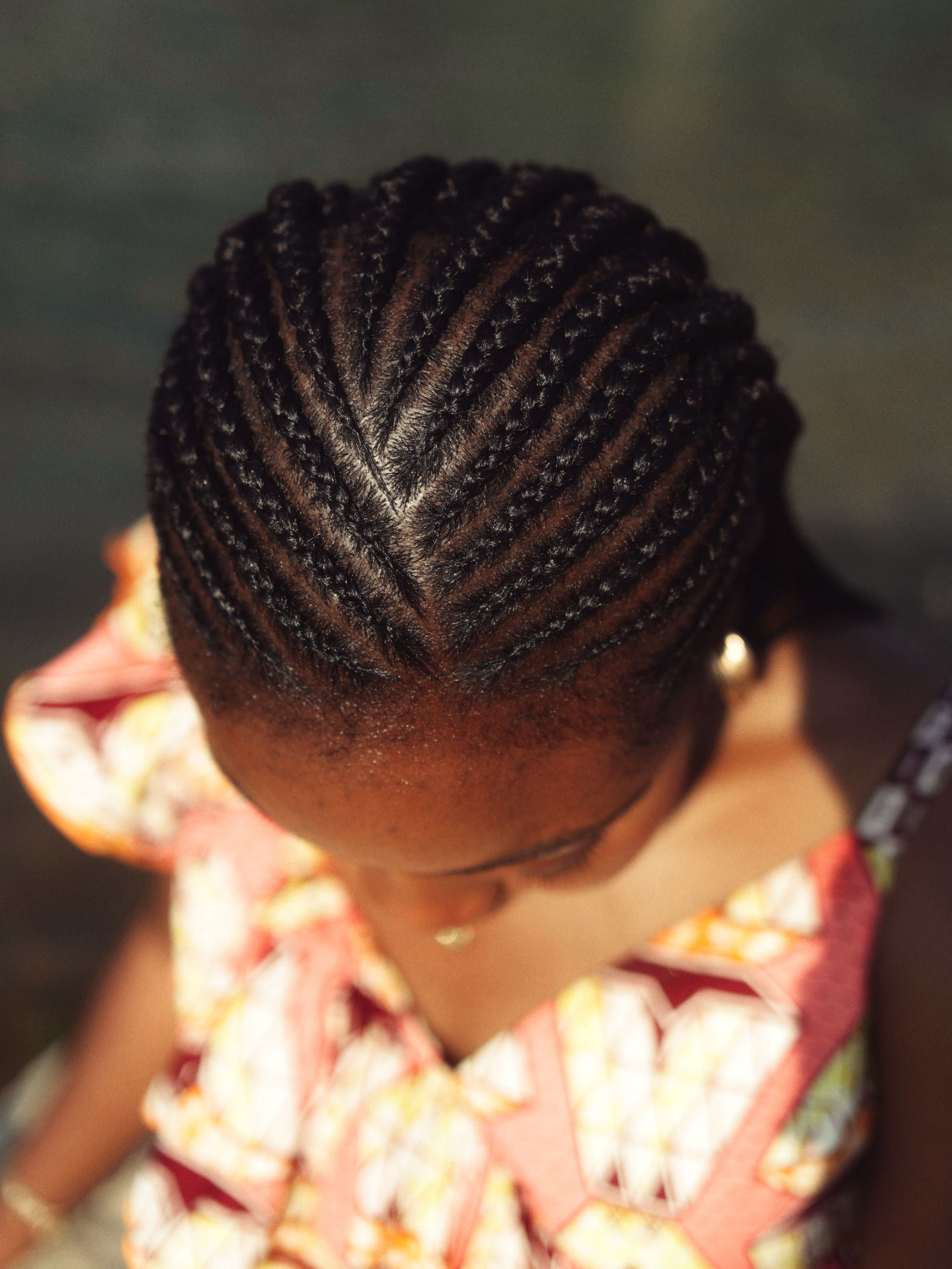 Cornrow braids